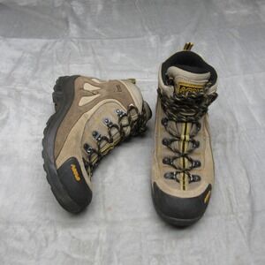 ASOLO Women Hiking Boots 7.5 Brown Fusion 70 Gore-Tex Waterproof Lace-Up Outdoor